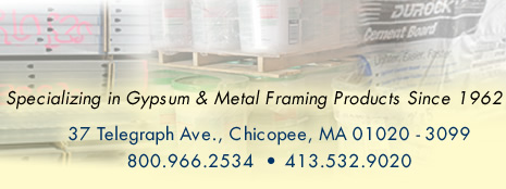 Specializing in Gypsum & Metal Framing Products